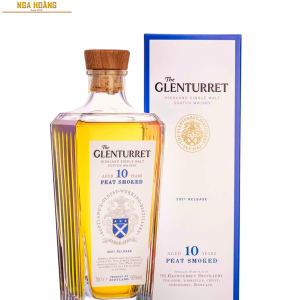 RƯỢU WHISKY GLENTURRET 10 YEARS OLD - PEAT SMOKE