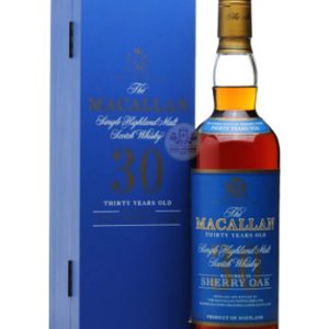 RƯỢU MACALLAN 30 NĂM SHERRY OAK BLUE LABEL (Liên Hệ)